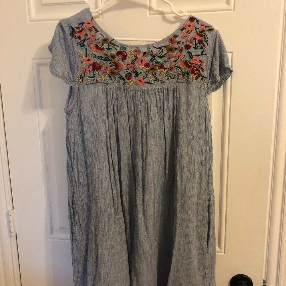 Floral Beaded Dress